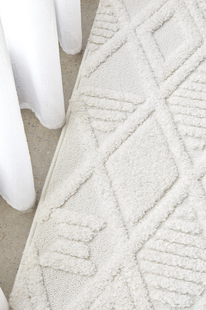 Marigold Lisa White Rug